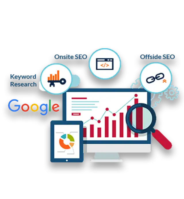 Search Engine Optimization (SEO) services campaign banner
